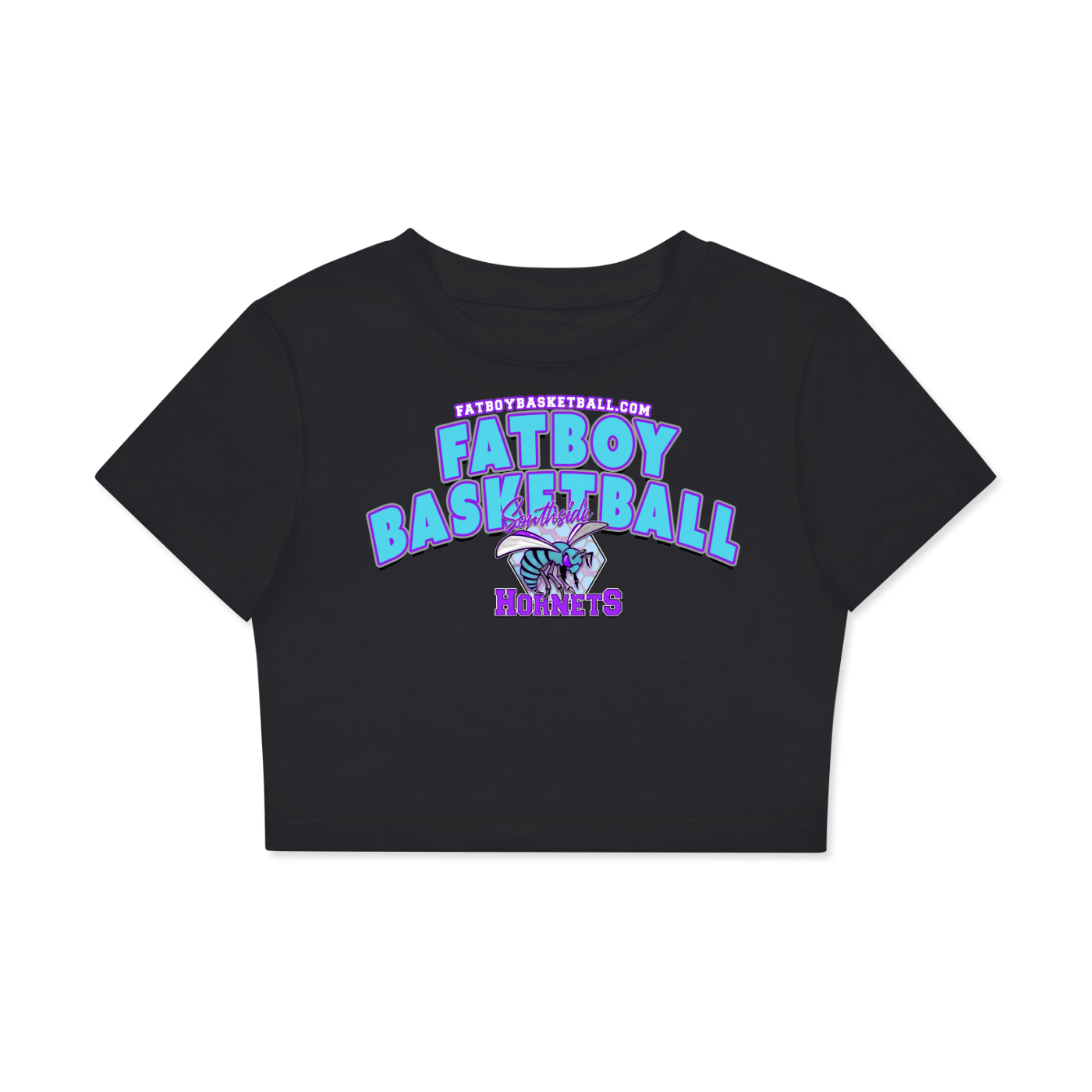 Women's Fitted Crop Tee | Bodycon T-Shirt