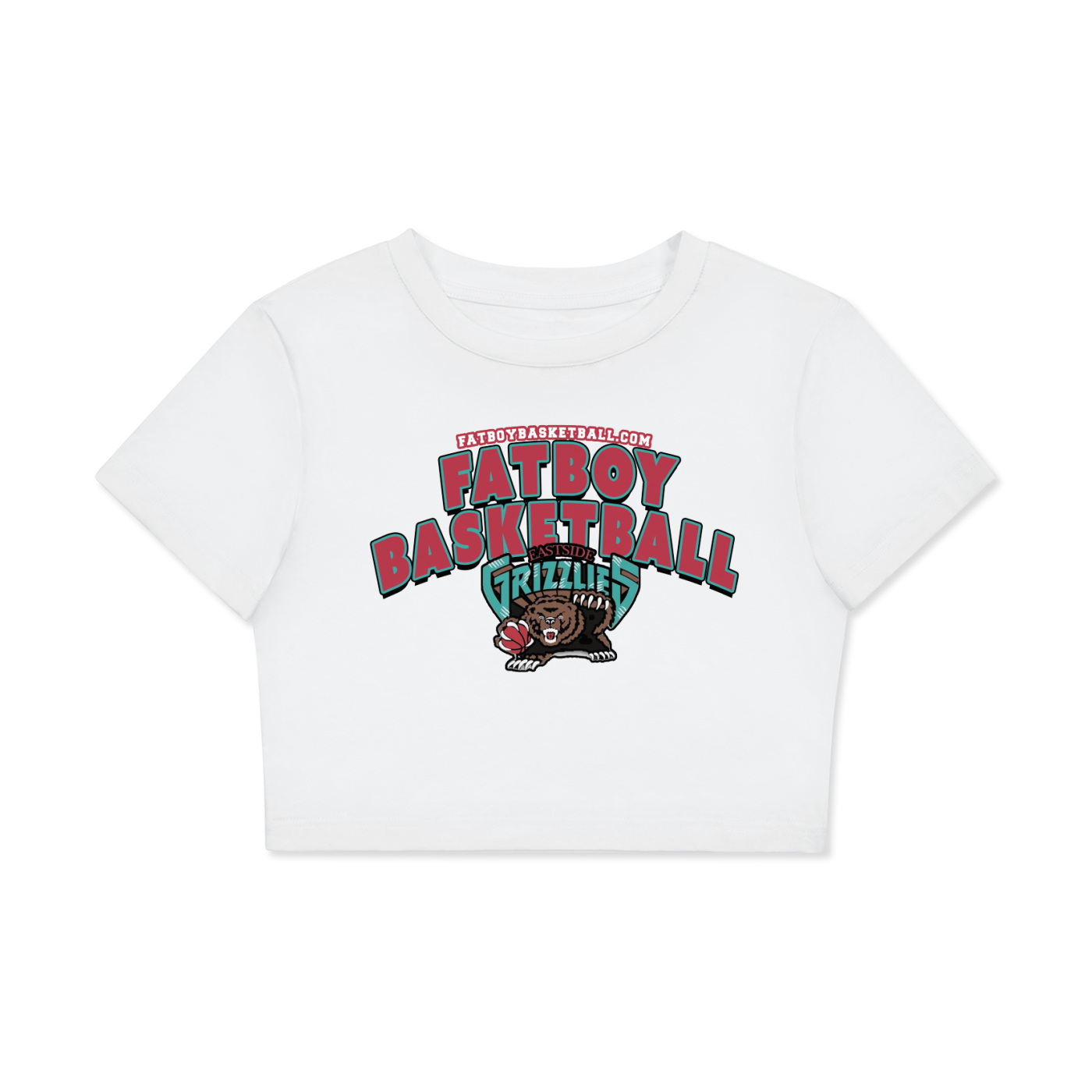 Women's Fitted Crop Tee | Bodycon T-Shirt
