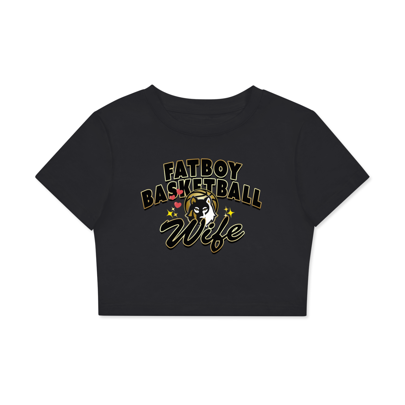 Women's Fitted Crop Tee | Bodycon T-Shirt
