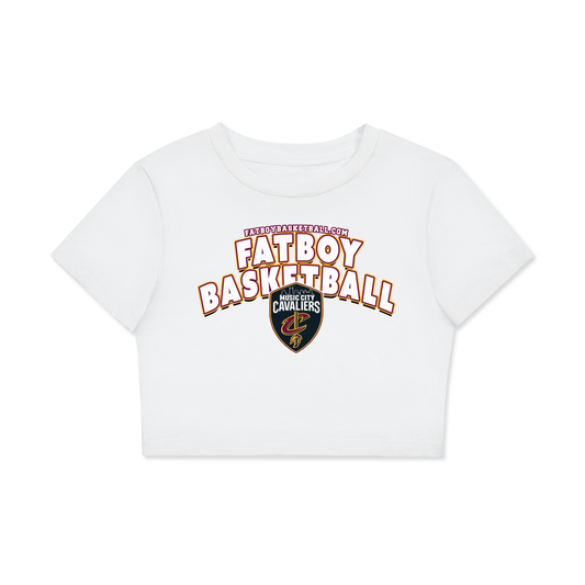 Women's Fitted Crop Tee | Bodycon T-Shirt