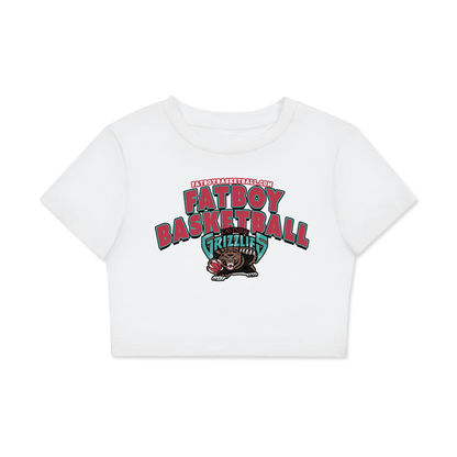 Women's Fitted Crop Tee | Bodycon T-Shirt