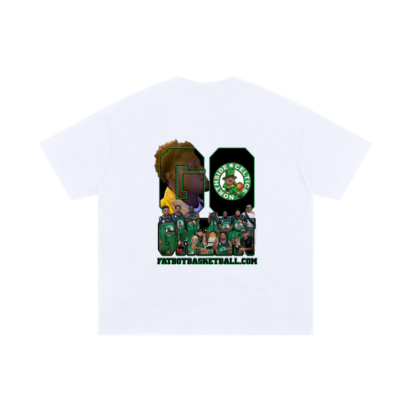 GO GREEN CELTICS Oversized T-shirt