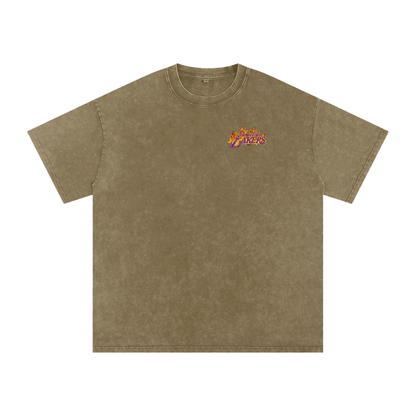Acid Wash Oversize T-Shirt - 250 GSM