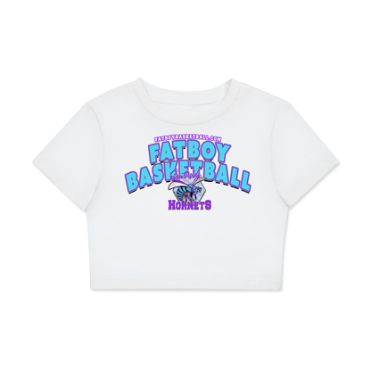 Women's Fitted Crop Tee | Bodycon T-Shirt