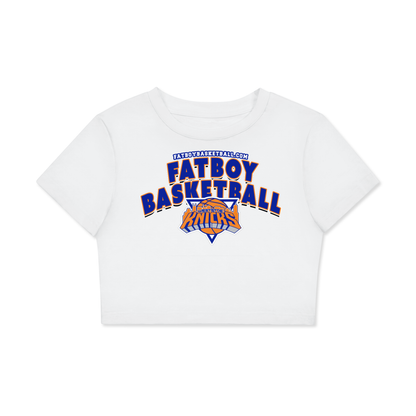 Women's Fitted Crop Tee | Bodycon T-Shirt
