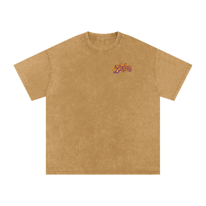 Acid Wash Oversize T-Shirt - 250 GSM