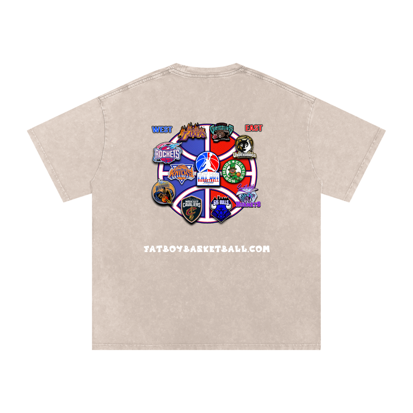 Acid Wash Oversize T-Shirt - 250 GSM