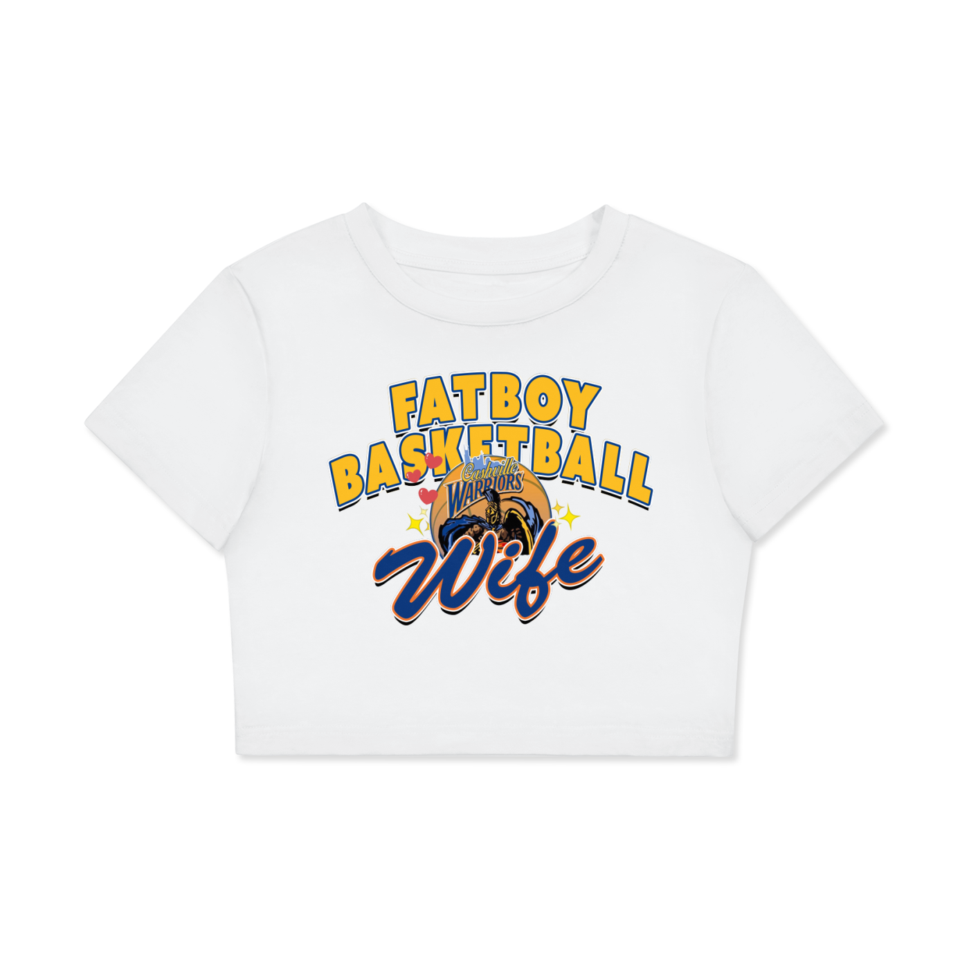 Women's Fitted Crop Tee | Bodycon T-Shirt