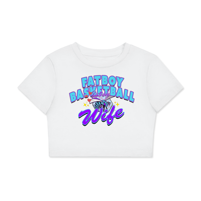 Women's Fitted Crop Tee | Bodycon T-Shirt