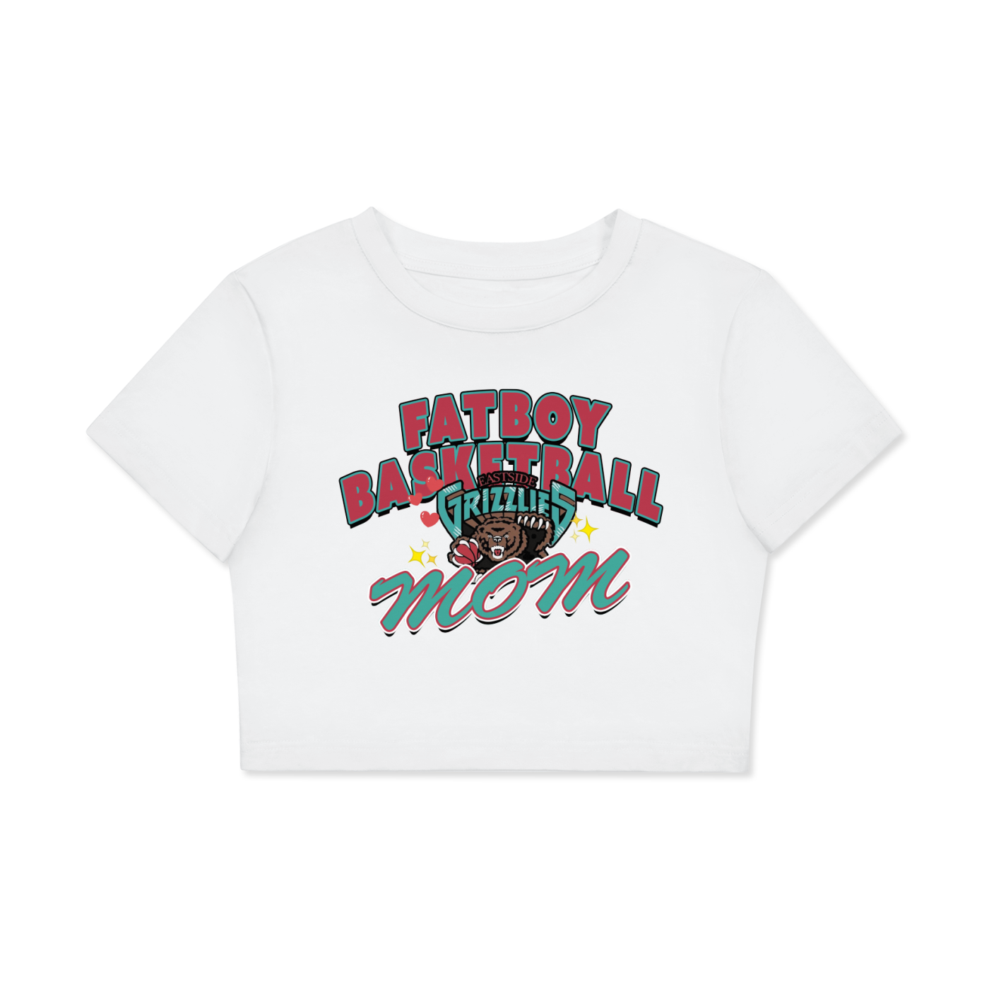 Women's Fitted Crop Tee | Bodycon T-Shirt