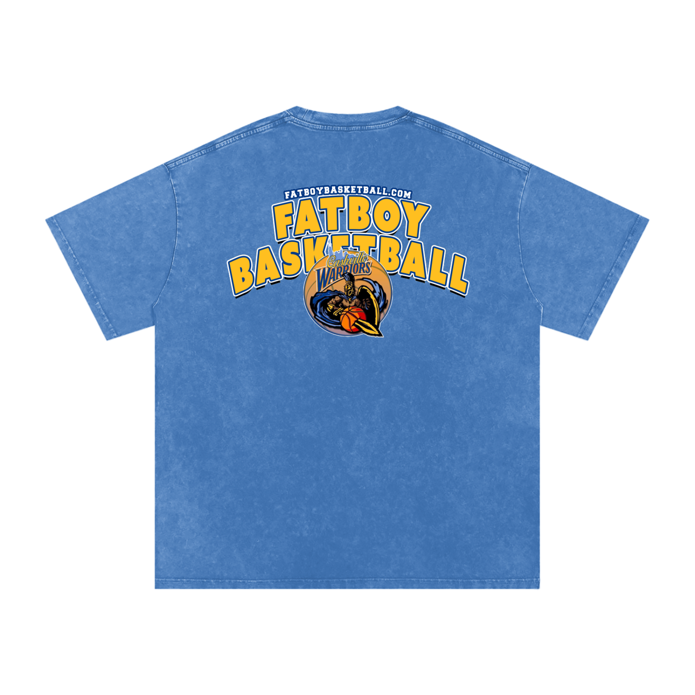 Warriors Acid Wash Oversize T-Shirt