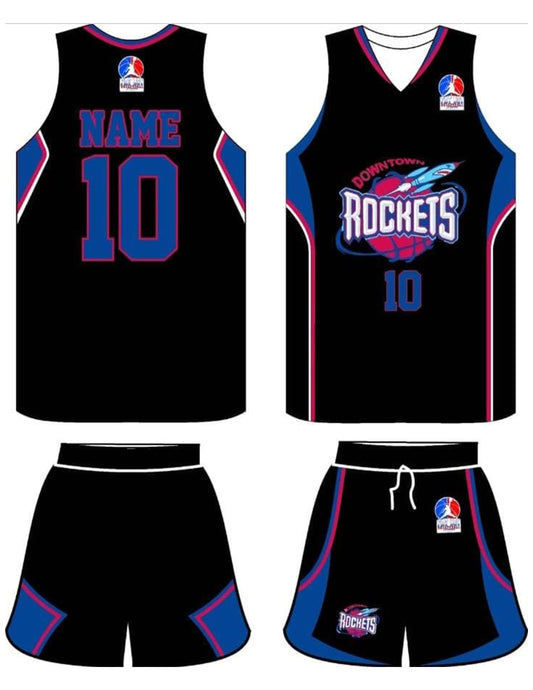 Downtown Rockets Jersey - Black