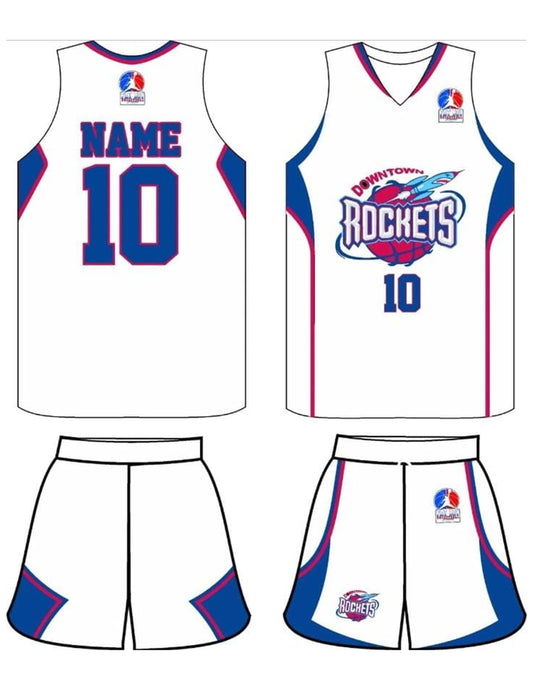 Downtown Rockets Jersey - White