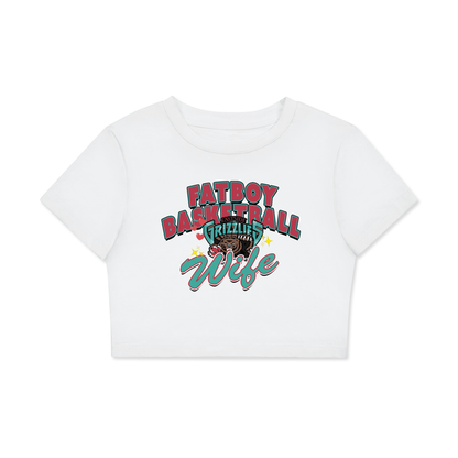 Women's Fitted Crop Tee | Bodycon T-Shirt