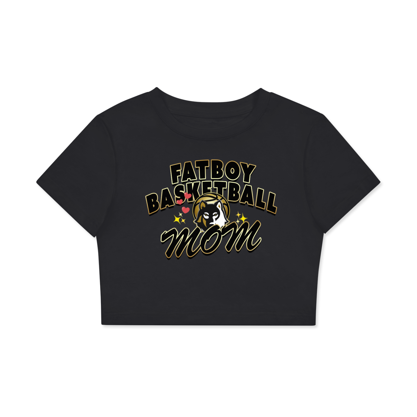 Women's Fitted Crop Tee | Bodycon T-Shirt