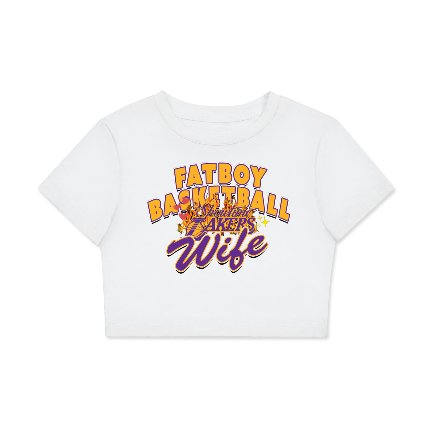 Women's Fitted Crop Tee | Bodycon T-Shirt