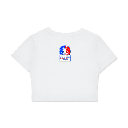 Women's Fitted Crop Tee | Bodycon T-Shirt