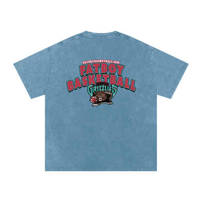 Acid Wash Oversize T-Shirt - 250 GSM