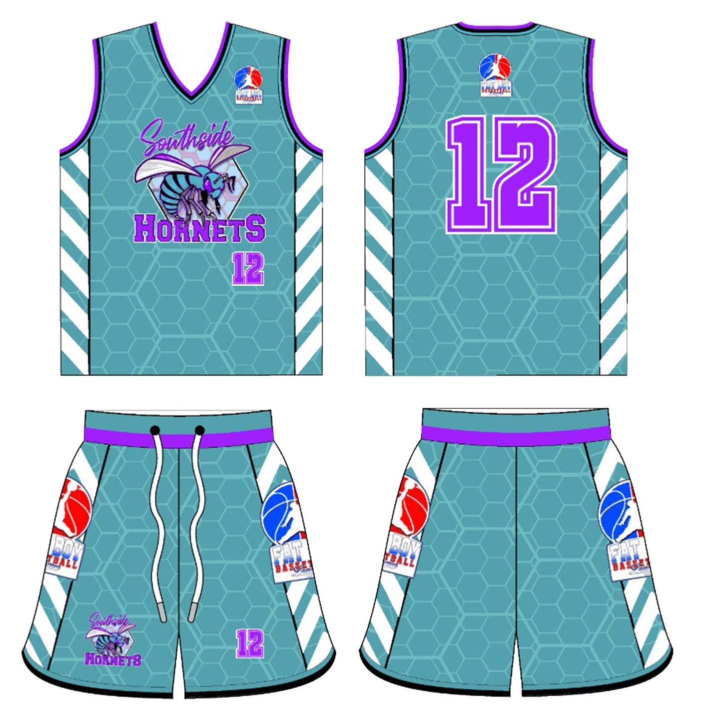 Southside Hornets - Teal
