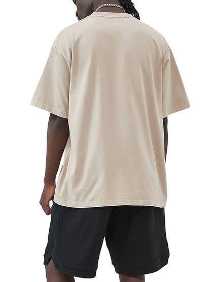 Warriors Acid Wash Oversize T-Shirt