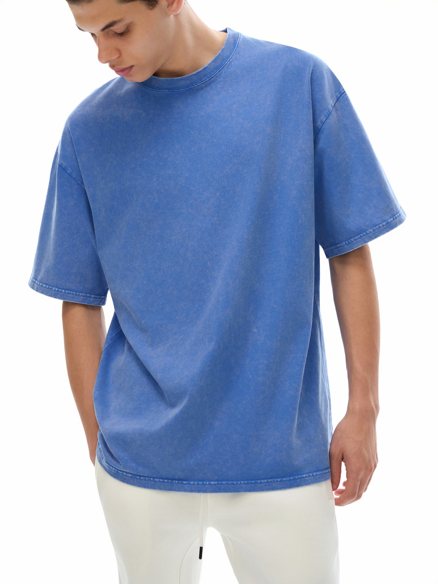 Rockets Fbbl Acid Wash Oversize T-Shirt - 250 GSM