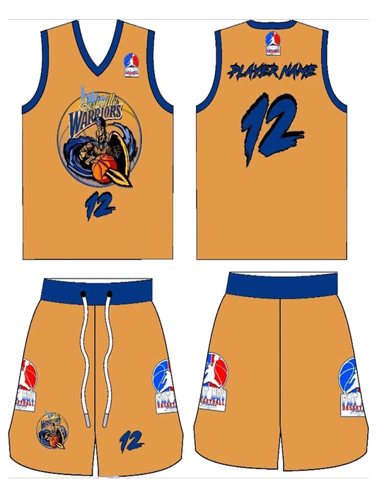 Cashville Warriors Jersey - Gold
