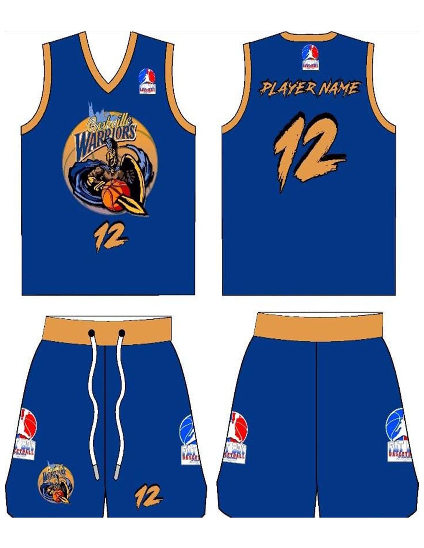 Cashville Warriors Jersey - Blue
